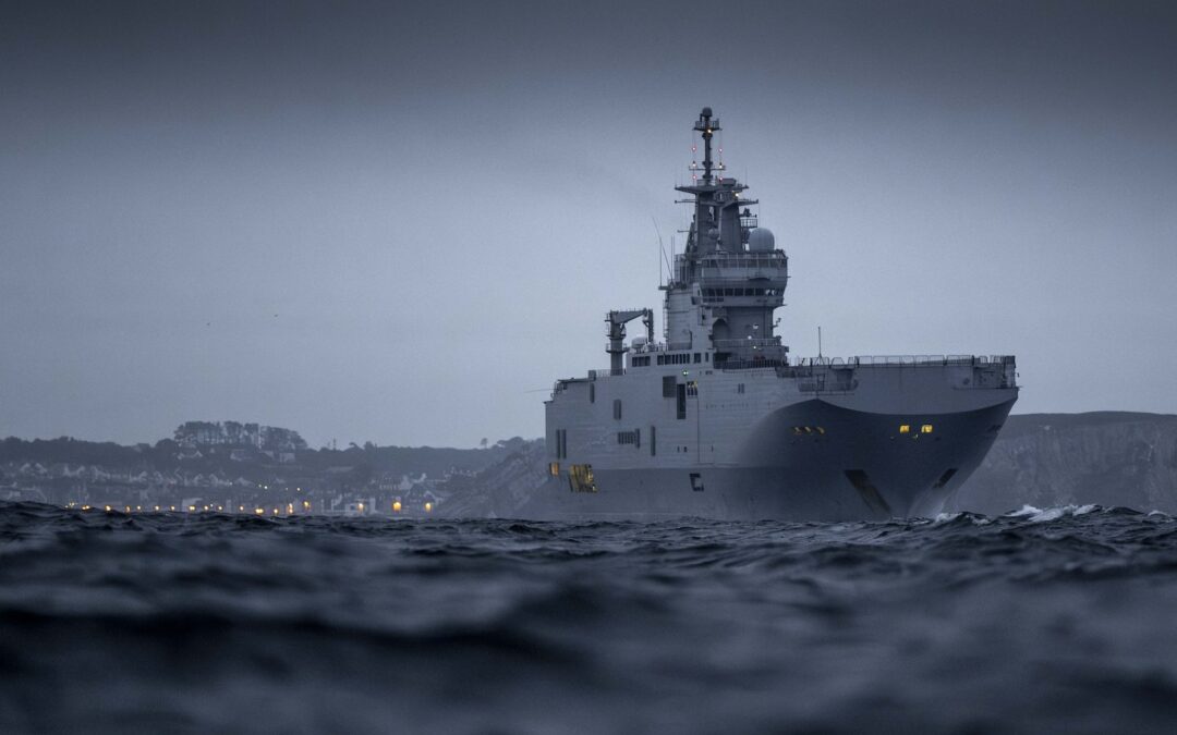 Mission Jeanne d’Arc, le Tonnerre à Brest